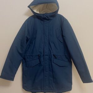 Men’s HOODLAMB Long Parka Hooded Jacket – Size XL – New